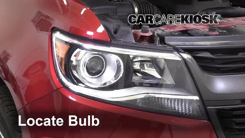 2019 Chevrolet Colorado Z71 2.8L 4 Cyl. Turbo Diesel Crew Cab Pickup Lights Parking Light (replace bulb)